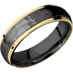 Zirconium + Hammer , Polish Finish