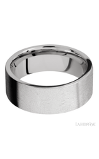 8 mm wide Flat Cobalt Chrome band.