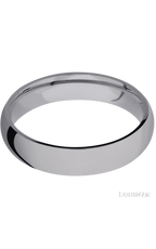 5 mm wide Domed Tantalum band.