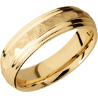 10K Yellow Gold + Rock , Polish Finish