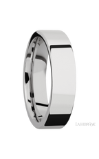 6 mm wide Flat Cobalt Chrome band.