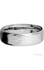 7 mm wide Beveled Cobalt Chrome band.