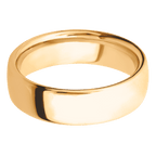 14K Yellow Gold + Polish Finish