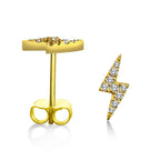 14Kt, Earrings, Diamond
