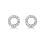 14Kt, Earrings, Diamond