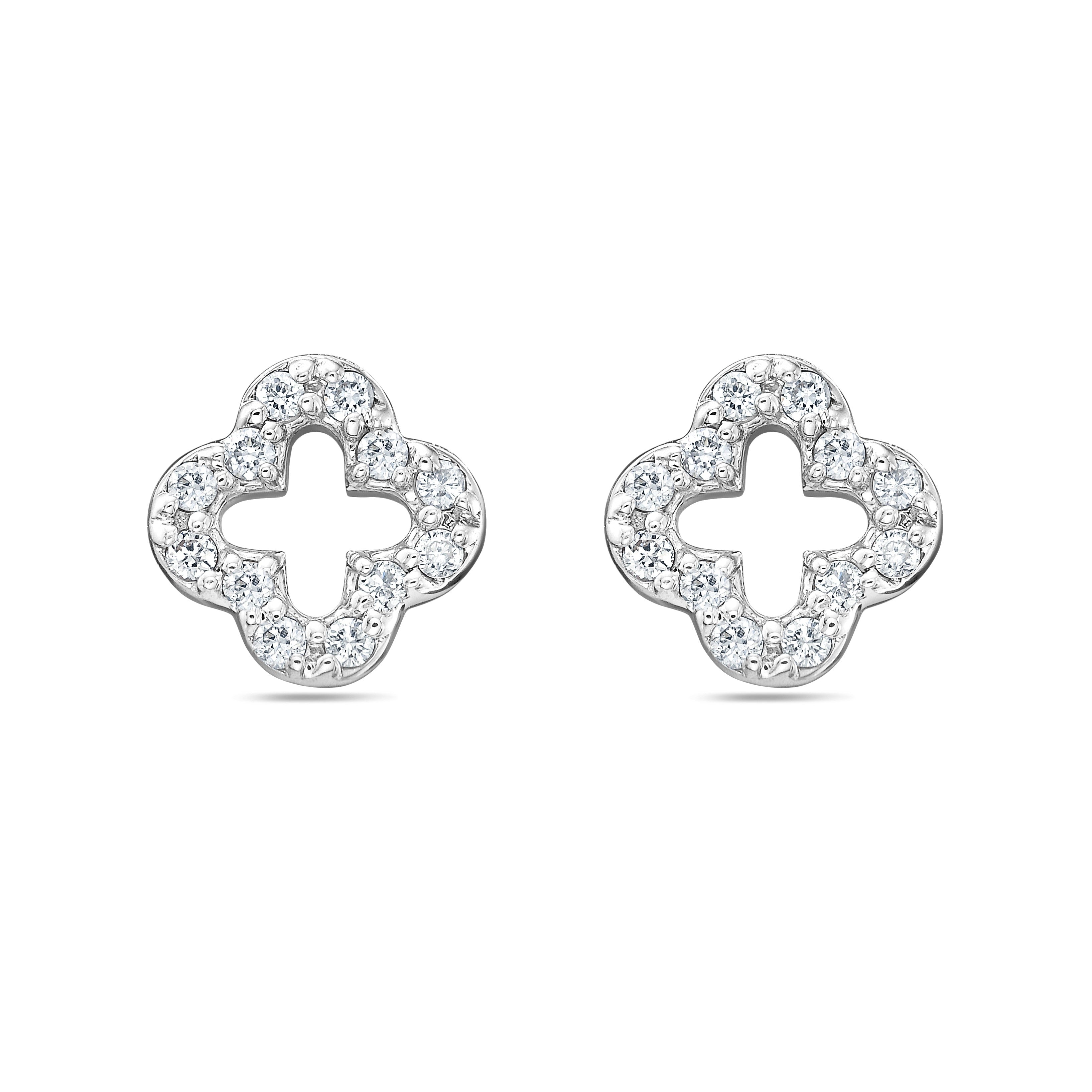 14Kt, Earrings, Diamond