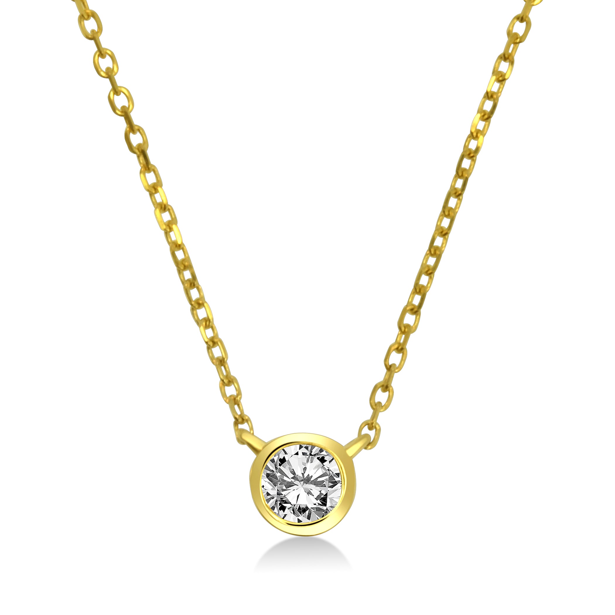 14Kt, Necklaces, Diamond