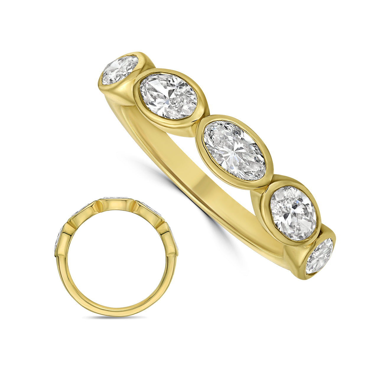 14Kt, Rings, Lab Grown Diamond