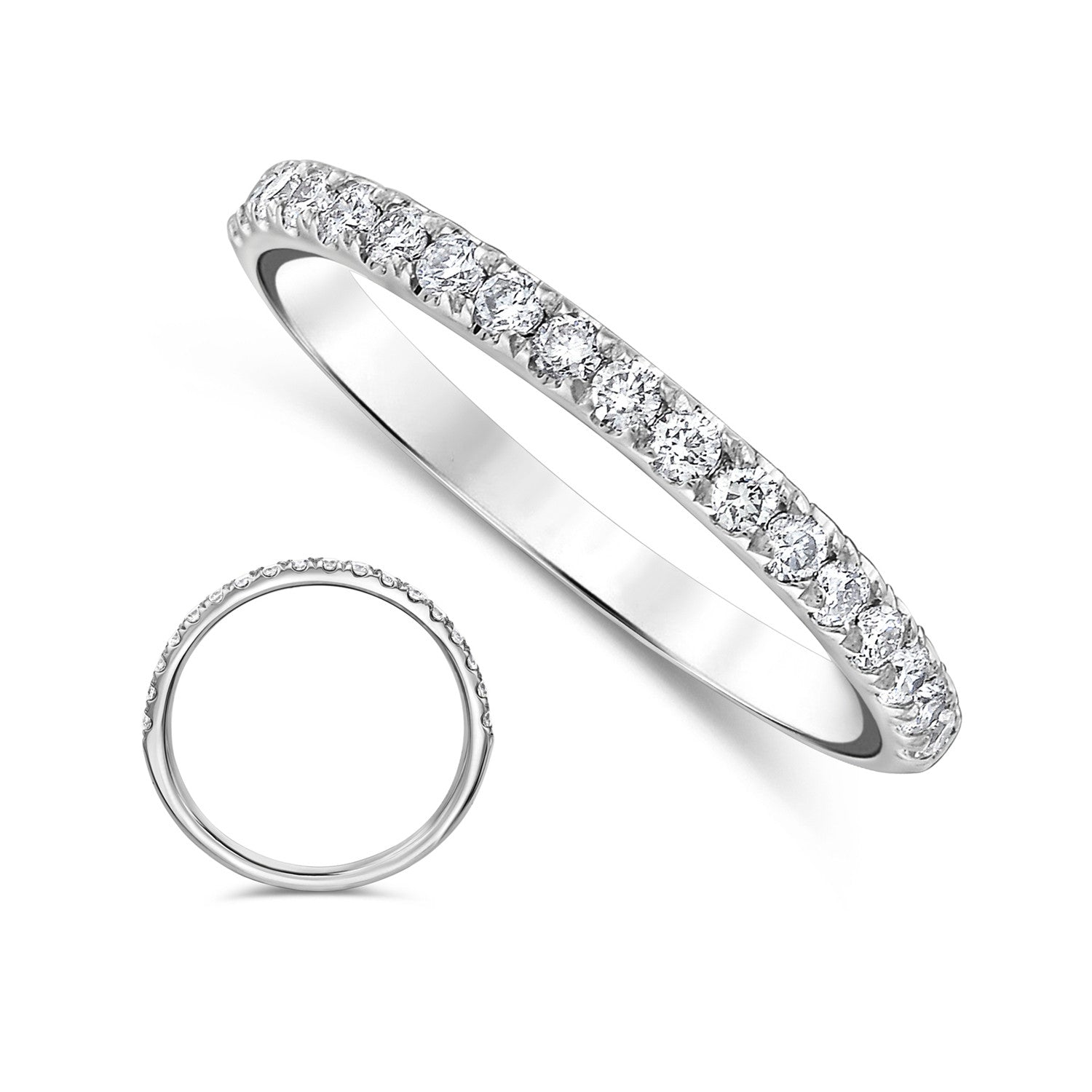 14Kt, Anniversary Bands, Diamond