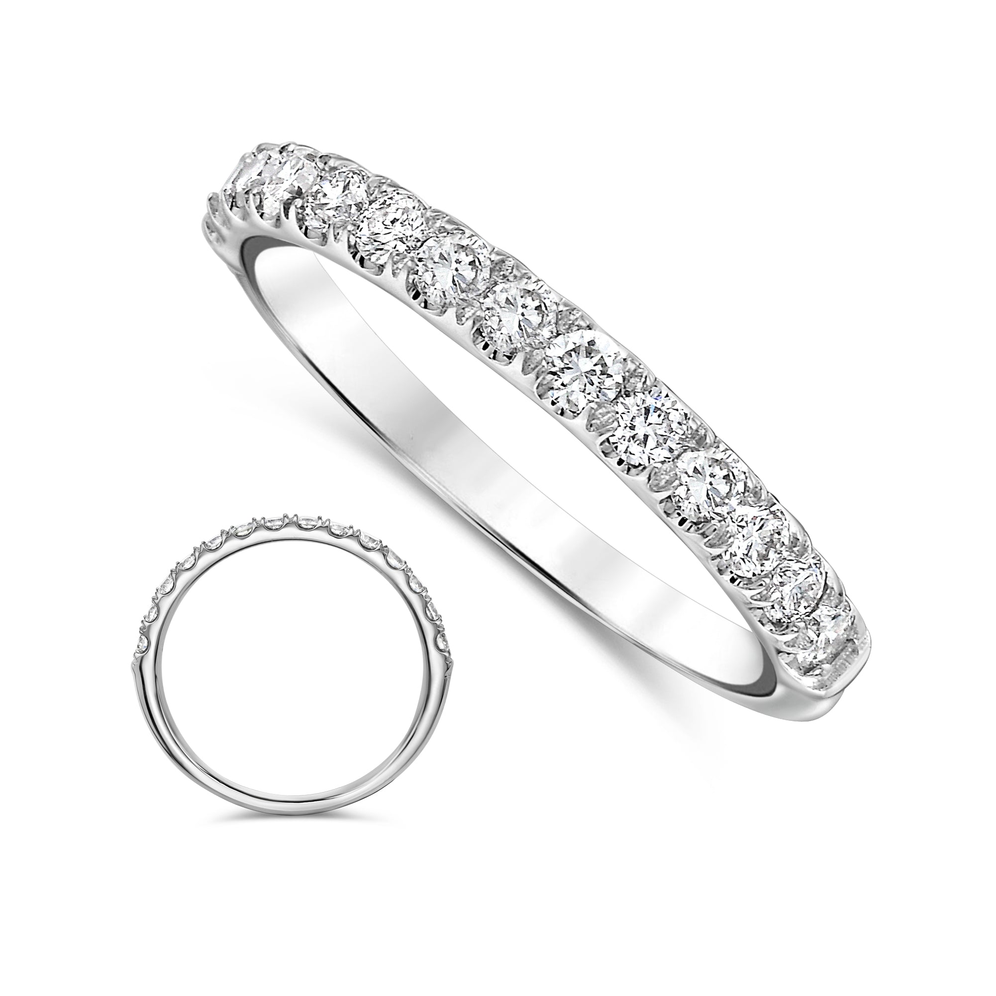 14Kt, Anniversary Bands, Diamond