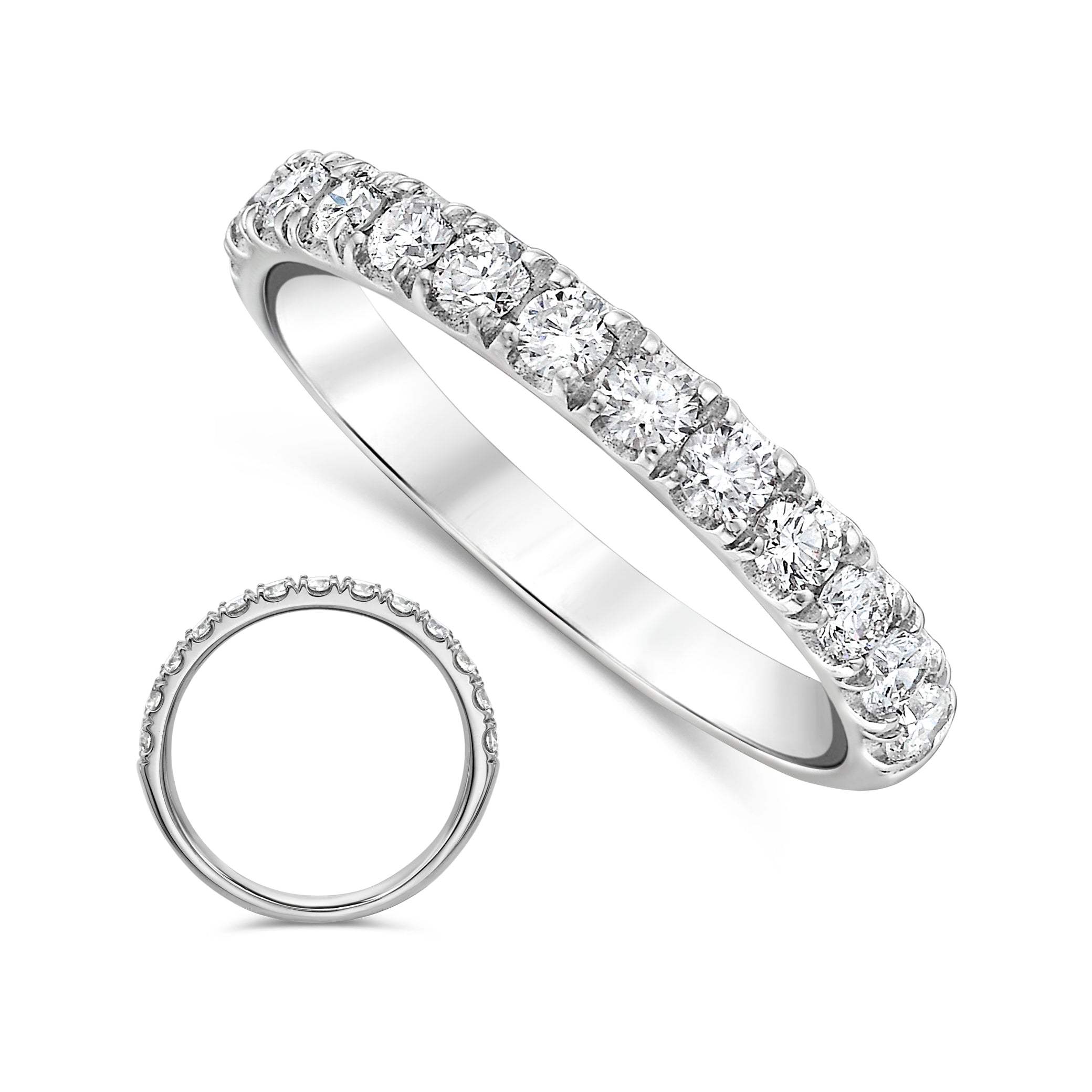 14Kt, Anniversary Bands, Diamond