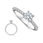 14Kt, Engagement Rings, Diamond