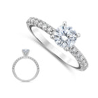 14Kt, Engagement Rings, Diamond