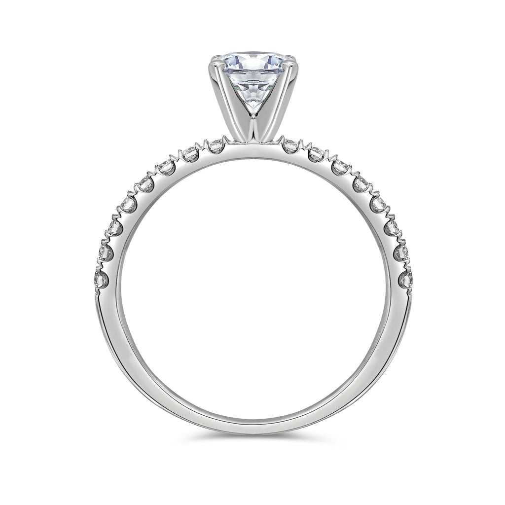 14Kt, Engagement Rings, Diamond