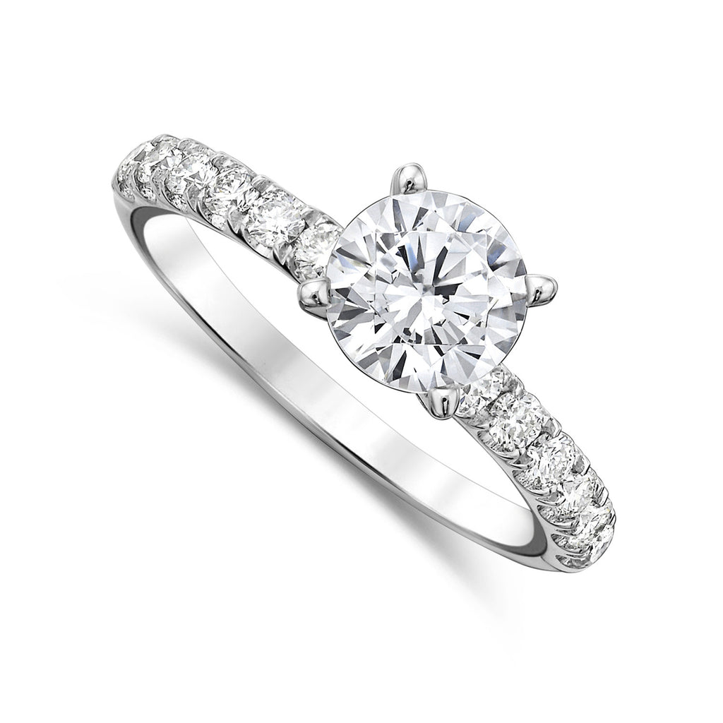 14Kt, Engagement Rings, Diamond