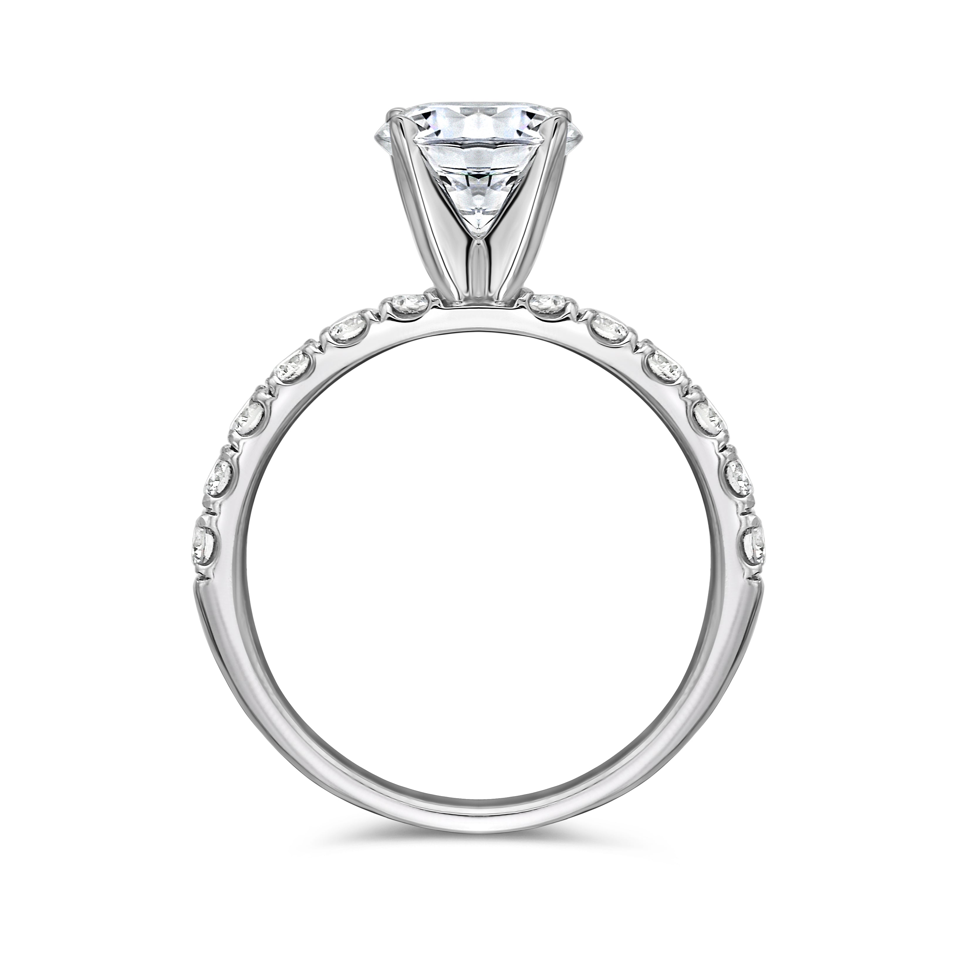 14Kt, Engagement Rings, Diamond