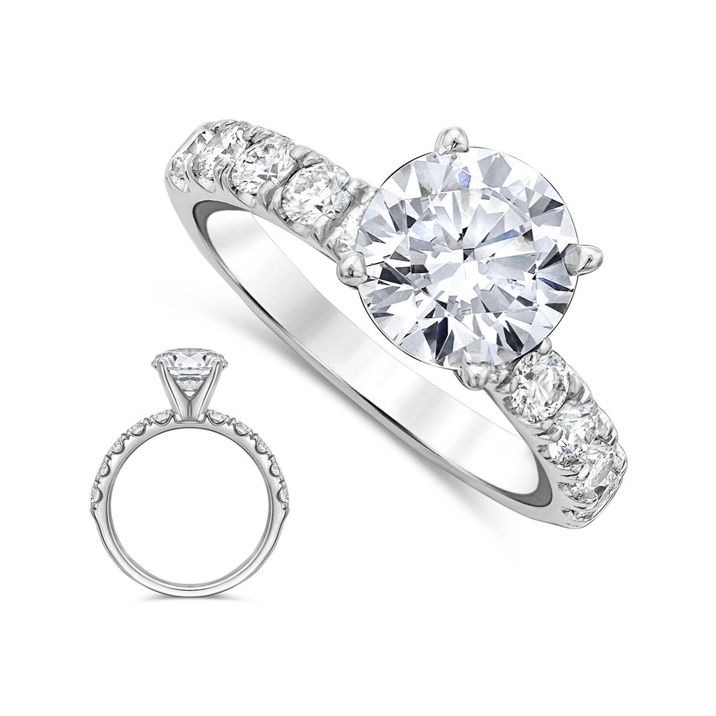 14Kt, Engagement Rings, Diamond