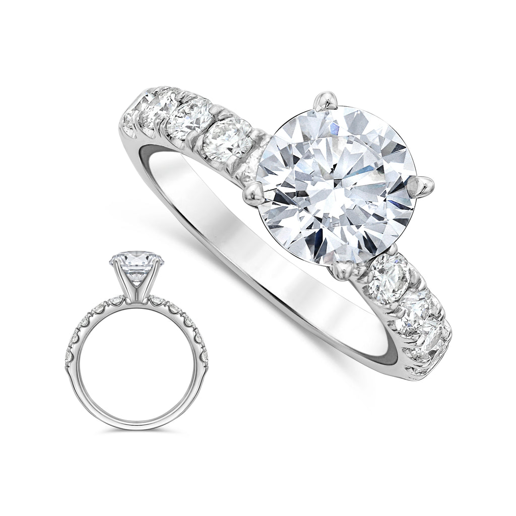 14Kt, Engagement Rings, Diamond