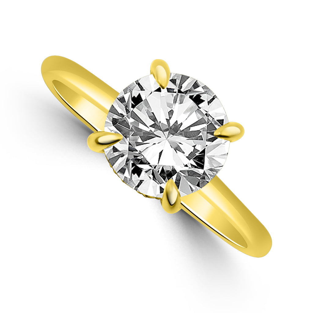 14Kt, Engagement Rings, Diamond