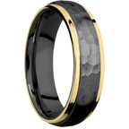 Zirconium + Hammer , Polish Finish