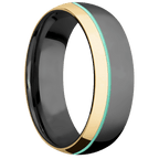 Zirconium + Polish Finish