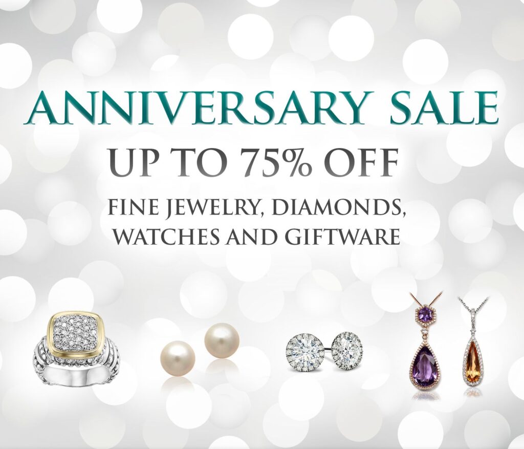 Huge Anniversary & Birthday Sale! UP to 75% OFF on Your Anniversary & Birthday for EVERYONE!!!